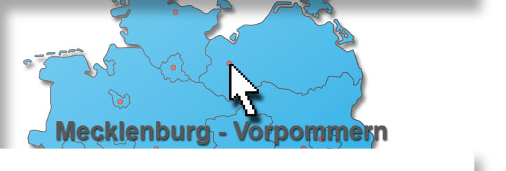 Kartenausschnitt von Mecklenburg - Vorpommern